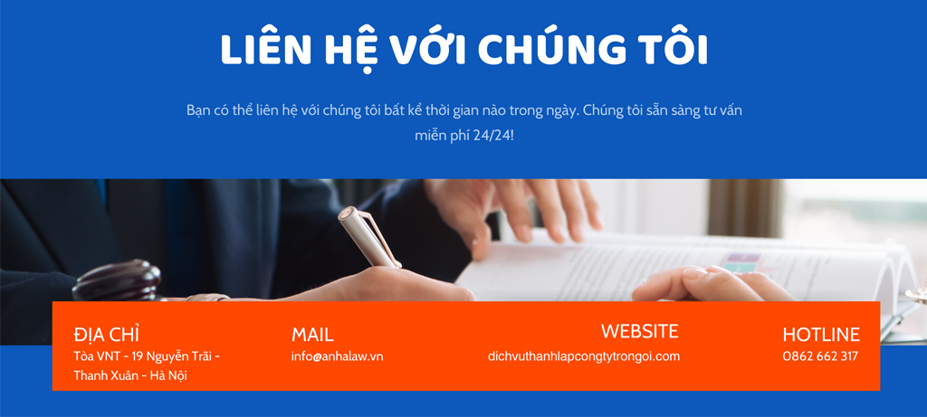 Liên hệ ngay với chúng tôi để nhận tư vấn tốt nhất